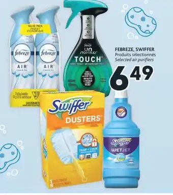 Brunet Febreze, swiffer produits sélectionnés offer