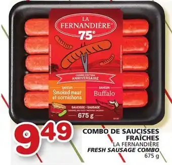Marches Tradition La fernandière fresh sausage combo offer