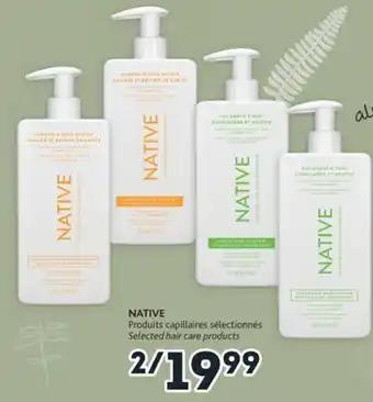 Brunet Native produits capillaires sélectionnés offer