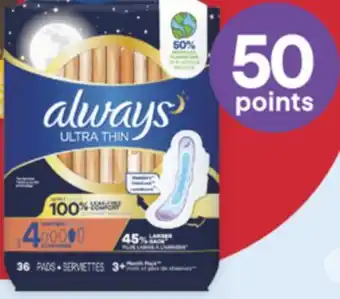 Brunet Always produits d'hygiène féminine sélectionnés offer