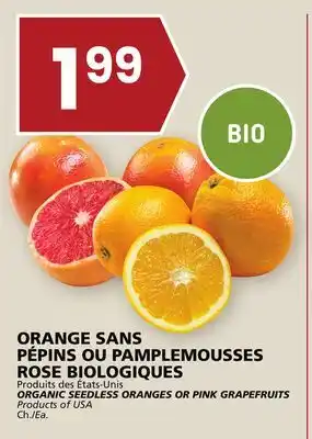 Rachelle-Bery Grocery Organic seedless oranges or pink grapefruits offer