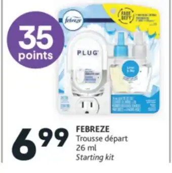 Brunet Febreze trousse départ offer