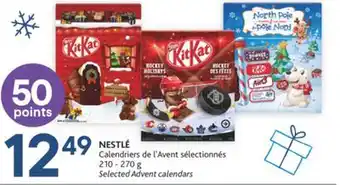 Brunet Nestlé calendriers de l'avent sélectionnés offer