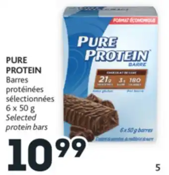 Brunet Pure protein barres protéinées sélectionnées offer