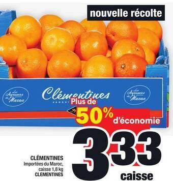 Super C Clémentines | clementines offer