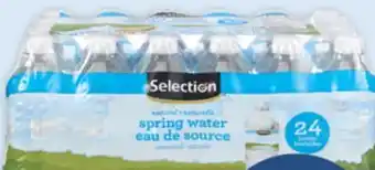 Brunet Selection eau de source naturelle sélectionnée offer
