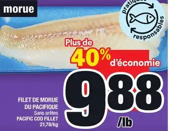 Super C Filet de morue du pacifique | pacific cod fillet offer