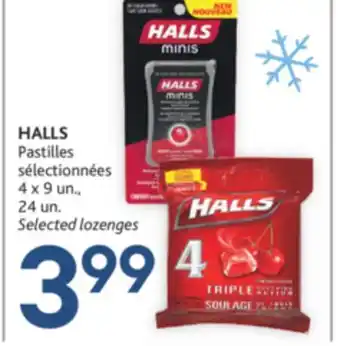 Brunet Halls pastilles sélectionnées offer