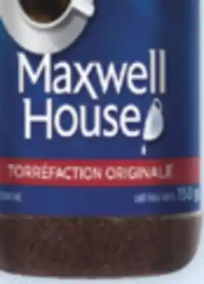 Brunet Maxwell house café instantané sélectionné offer