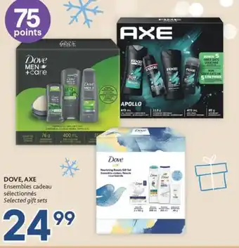 Brunet Dove, axe ensembles cadeau sélectionnés offer