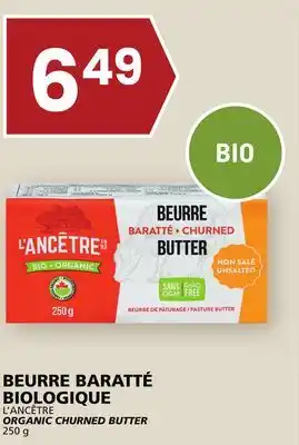 Rachelle-Bery Grocery L'ancêtre organic churned butter offer