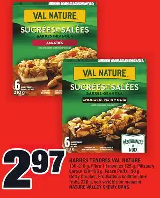 Super C Barres tendres val nature | nature valley chewy bars offer