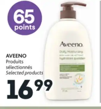 Brunet Aveeno produits sélectionnés offer
