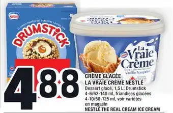 Super C Crème glacée la vraie crème nestlé | nestlé the real cream ice cream offer