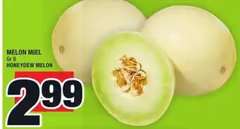 Super C Melon miel | honeydew melon offer