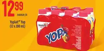 Provigo Yoplait yop, (12 x 200 ml) offer