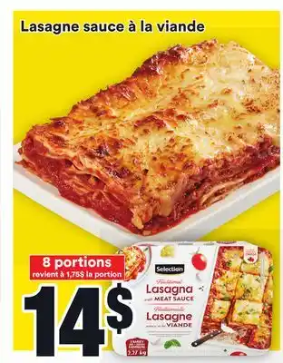 Super C Lasagne sauce à la viande offer