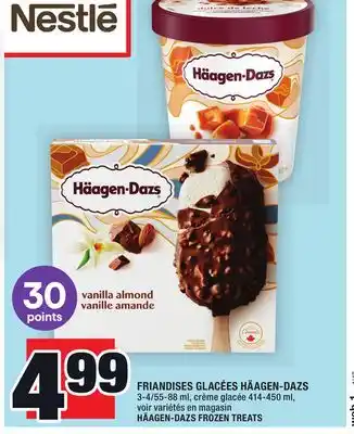 Super C Friandises glacées häagen-dazs | häagen-dazs frozen treats offer