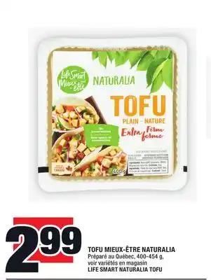 Super C Tofu mieux-être naturalia | life smart naturalia tofu offer