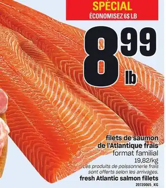 Provigo Filets de saumon de l'atlantique frais offer