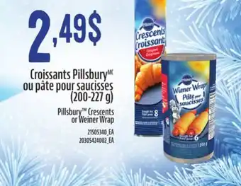 Provigo Croissants pillsbury ou pâte pour saucisses, (200-227 g) offer