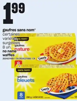 Provigo Gaufres sans nom , 8 un offer