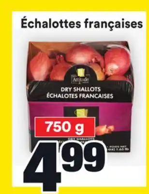 Super C Échalottes françaises attitude | attitude dry shallots offer
