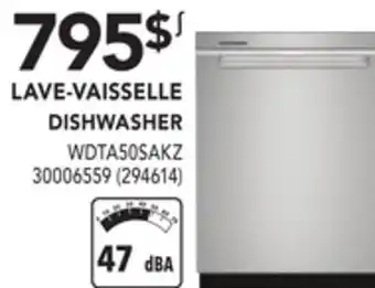 Réno Dépôt Whirlpool dishwasher offer