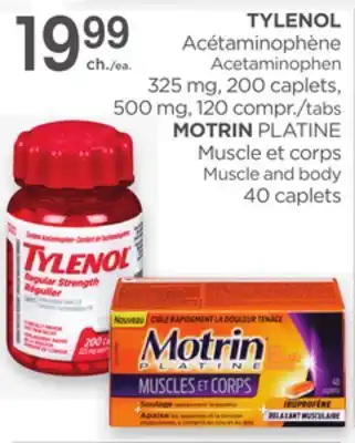 Proxim Tylenol, motrin offer