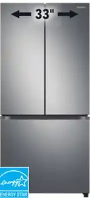 Réno Dépôt Samsung 24.5 cu. ft. refrigerator offer