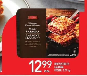 Metro IRRESISTIBLES LASAGNA 2.27 kg offer