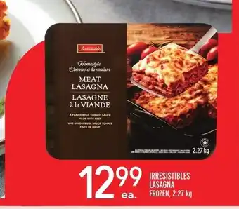 Metro IRRESISTIBLES LASAGNA 2.27 kg offer