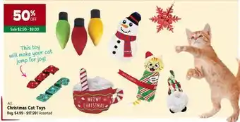 Ren’s Pets Depot All christmas cat toys offer