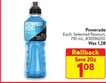 Walmart Powerade offer