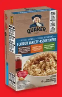 Walmart Quaker instant oatmeal offer