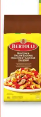 Walmart Bertolli family size frozen meals offer