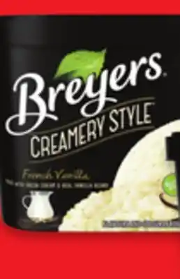 Walmart Breyers creamery style tubs offer