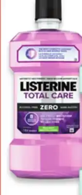 Walmart Listerine mouthwash offer