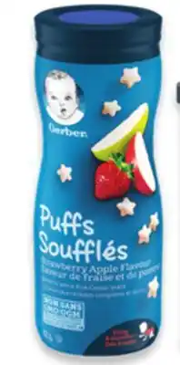 Walmart Gerber mainstream snacks offer