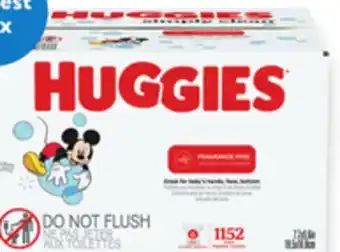 Walmart Huggies 16x wipes offer
