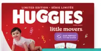 Walmart Huggies snug & dry, little movers or little snugglers mega colossal diapers offer