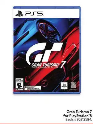Walmart Gran turismo 7 for playstation 5 offer