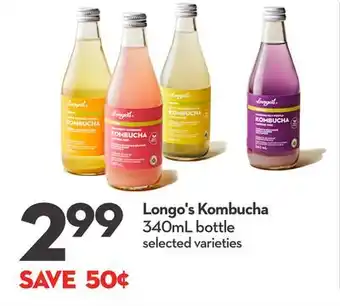 Longo's Longo's kombucha offer