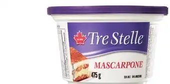 Longo's Tre stelle mascarpone cheese offer