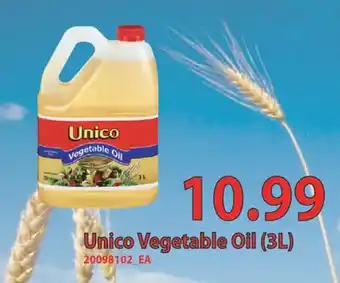 Fortinos Unico vegetable oil, (3l) offer