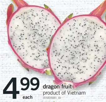 Fortinos Dragon fruit offer