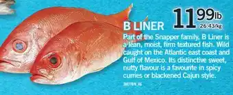 Fortinos B liner offer