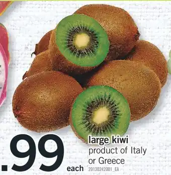 Fortinos Large kiwi offer