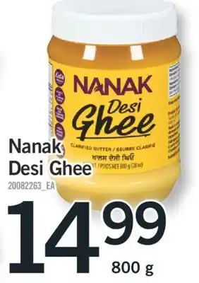 Fortinos Nanak desi ghee 800 g offer