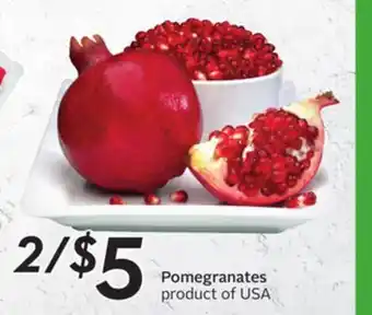 Sobeys Pomegranates offer